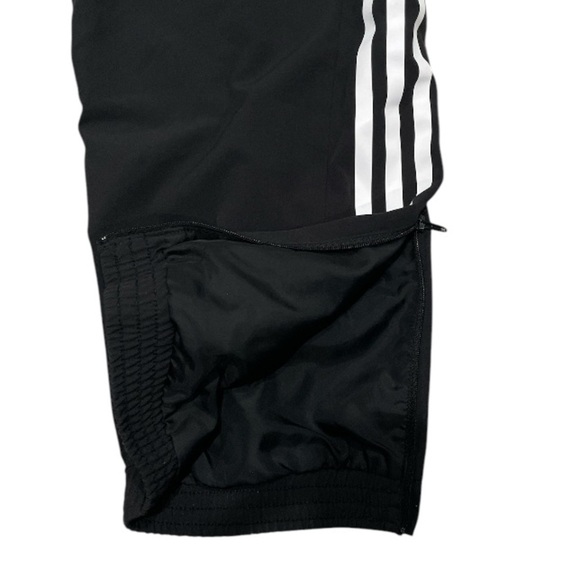 Adidas Men’s Nylon Windbreaker Track Pants With Zipper Hems Size XL - Picture 3 of 8